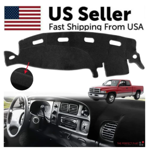 Dashboard Mat Dash Cover Carpet For 1998-2001 Dodge Ram 1500 2500 3500 Dash-Mat