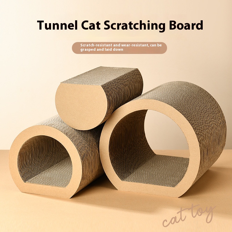Cat Scratch Board Catdoor Tunnel Three-piece Set Combination