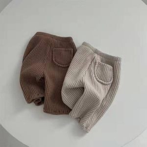 Korean Style Ins Simple And Comfortable Casual Pants For Infants