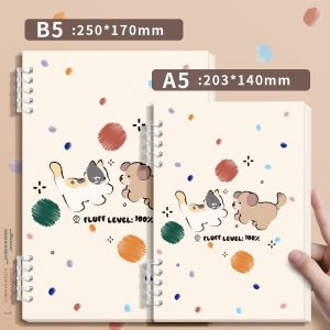 A5 Thickened Loose-leaf Notebook Detachable Coil Cute Book Student Only
