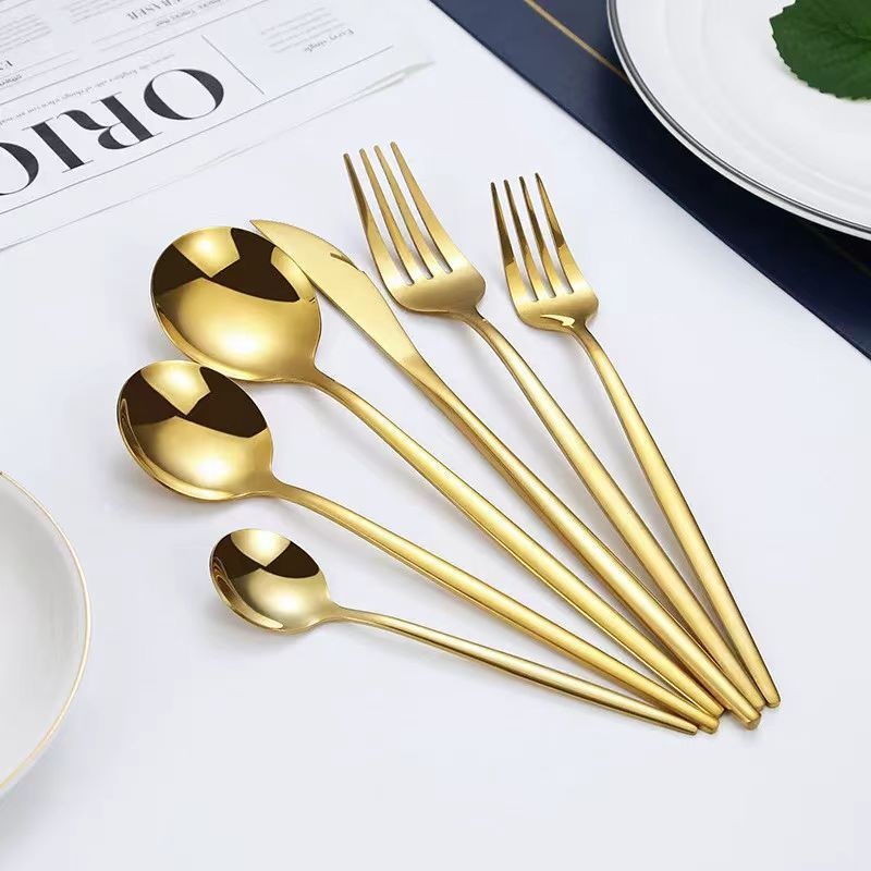 Thickened Portugal 304 Stainless Steel Knife And Forks Western Spoon Not Four-piece Set