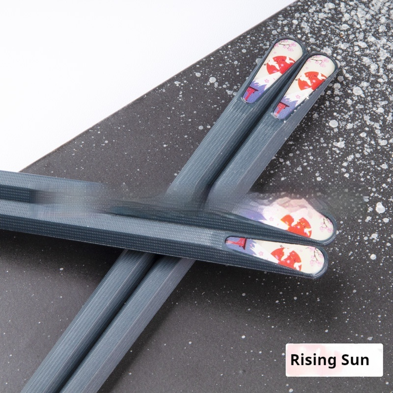 Cartoon Pointed Alloy Nail Chopsticks