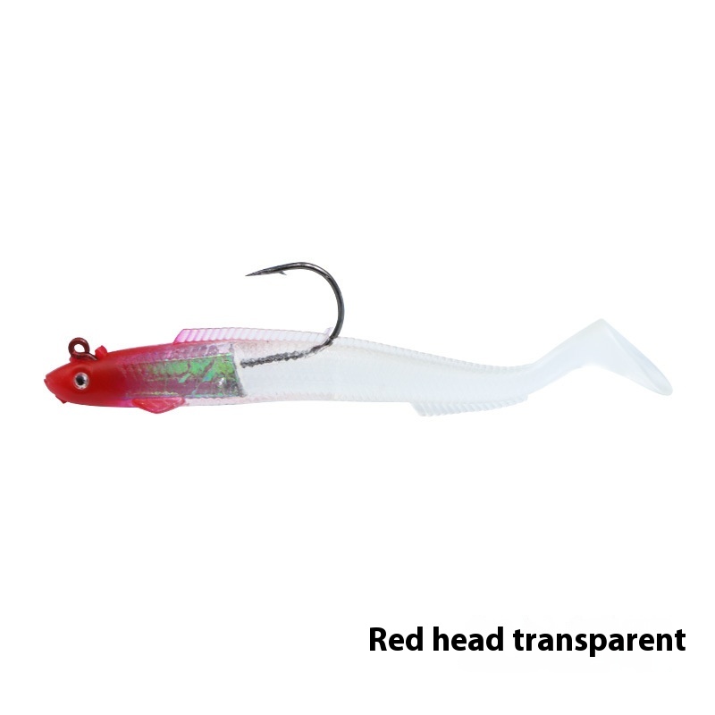 T-tail Soft Fish Jig Hook Lure Artificial Lure