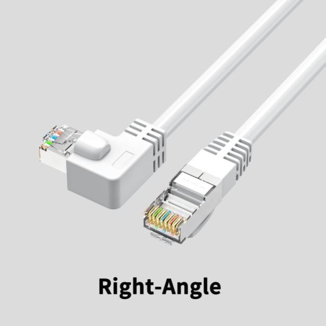 Cat6 Ethernet Cable RJ45 Right Angle UTP Network Cable Patch