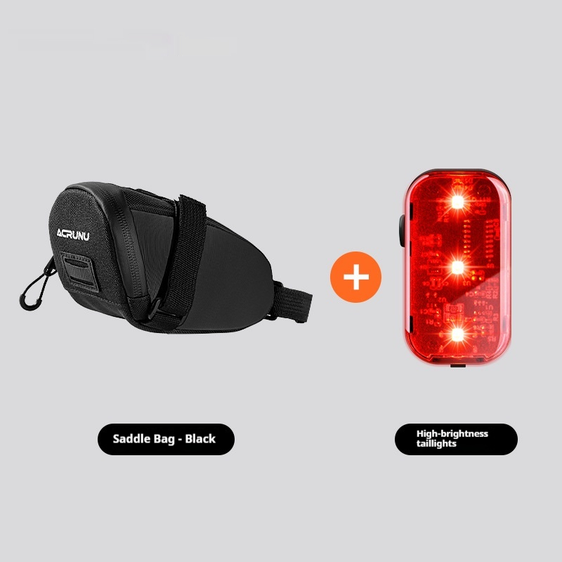 Bicycle Waterproof Rear Bag Hanging Light Equipment