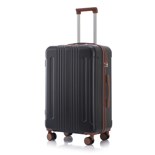 20 24 28 3 Pcs Set In ABS Spinner Wheel Luggage, Carry On Suitcase, Matching Color, TSA Combination Lock