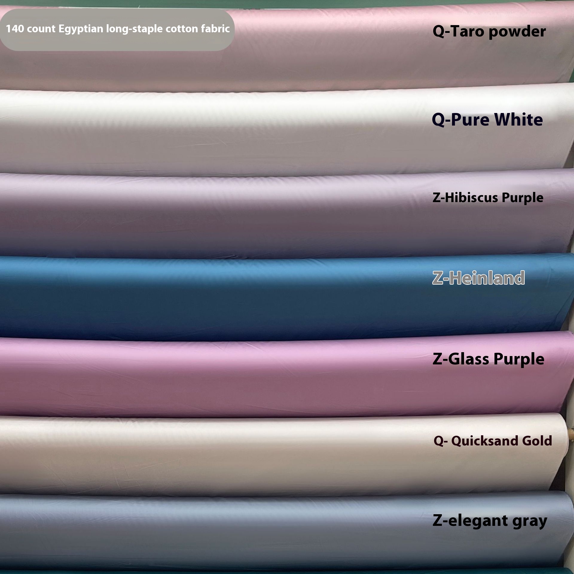 Egyptian Long-staple Satin Fabric Cotton