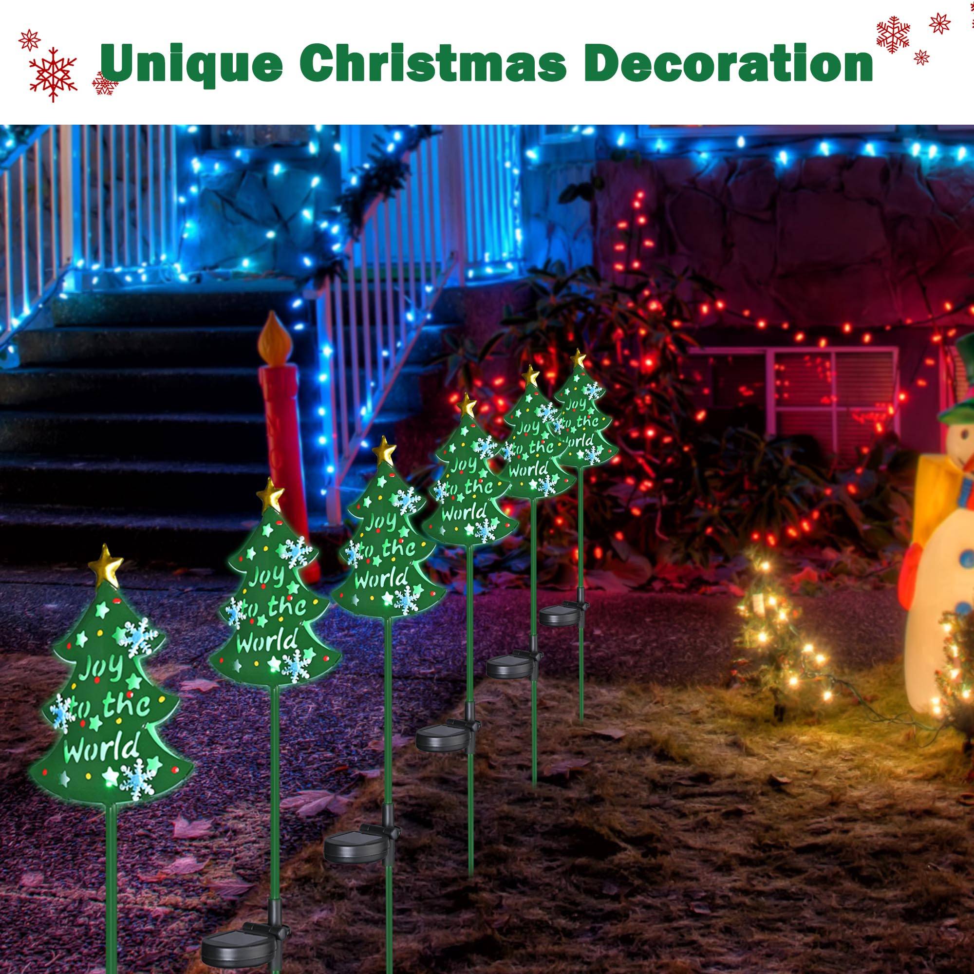 Christmas Tree Solar Light