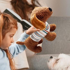 Dog Plush Toy Bite-resistant Vocalization