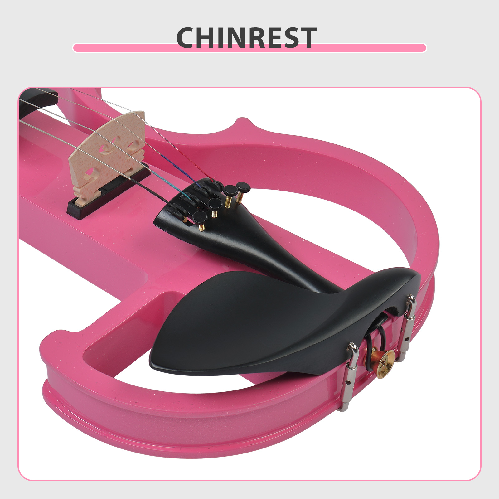 Electroacoustic No.1 Piano Painted Solid Wood Violin