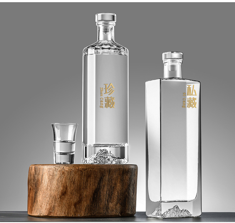 Thick Transparent Glass Dead Soldiers