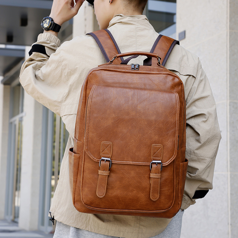 Outdoor Waterproof Leisure Commuter Trendy Men's Backpack