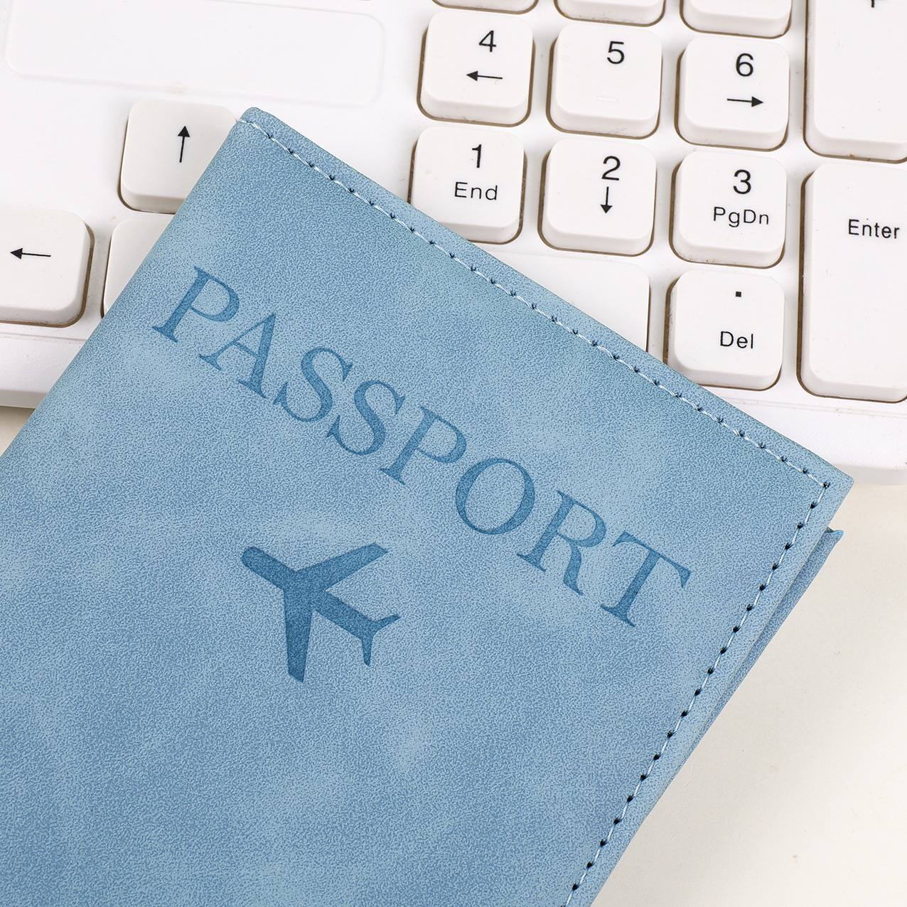 Leather Passport Protective Case With Large Capacity