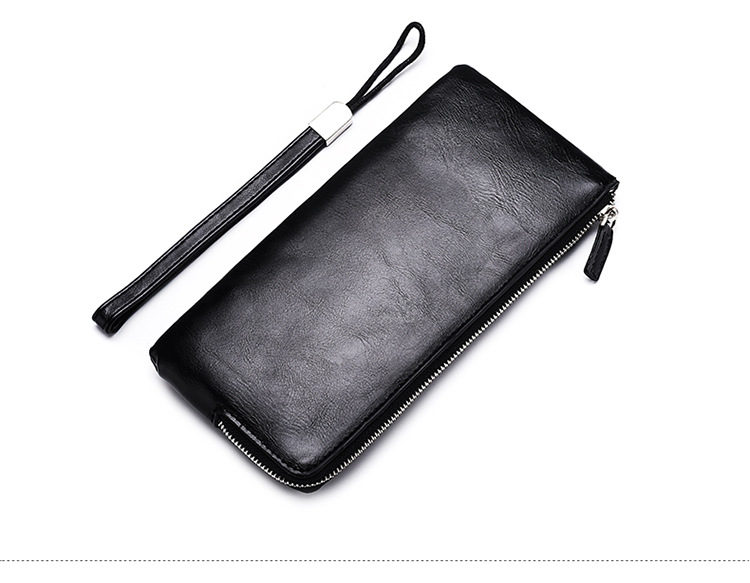 Men's Wallet Long Zipper Mobile Phone Bag
