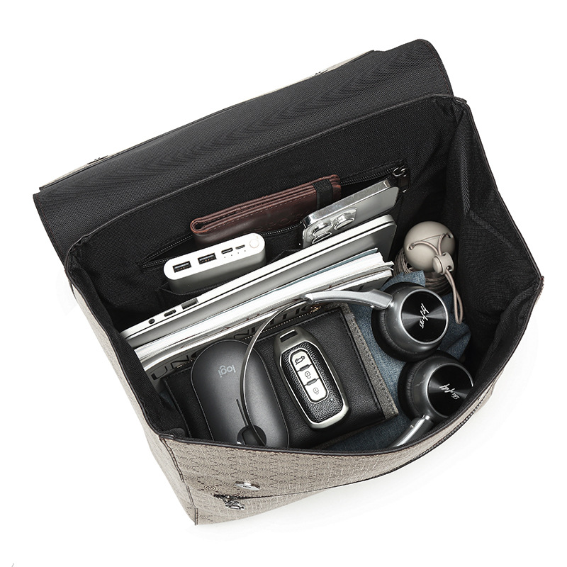 Large Capacity Men's High-end Business Backpack