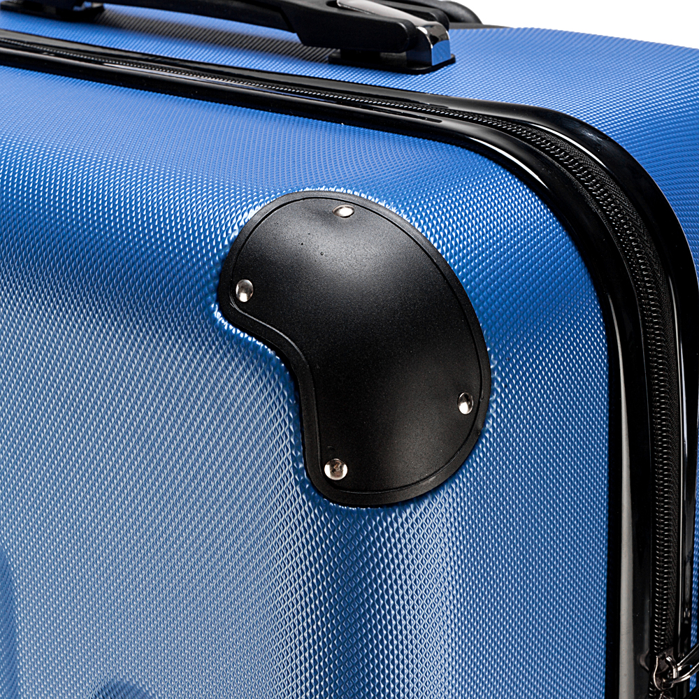 Three In One ABS Suitcase 20 Inches 24 Inches 28 Inches Blue