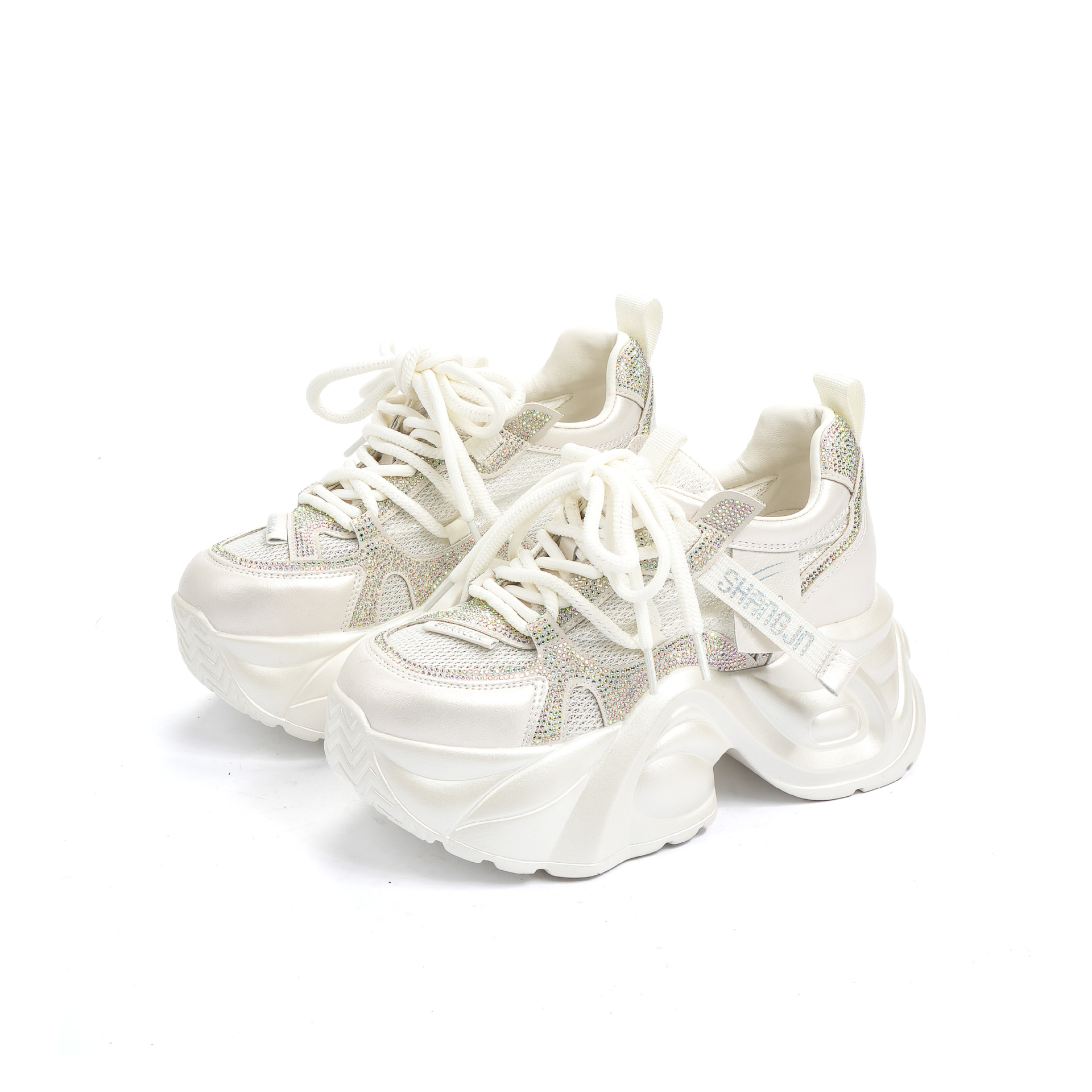 Thick Bottom Korean Casual Ins Style Dad Shoes