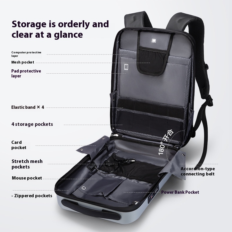 Backpack 173-inch Anti-theft Computer Bag Leisure