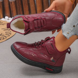 Female Non-slip Comfortable Velvet Warm Cotton Shoes