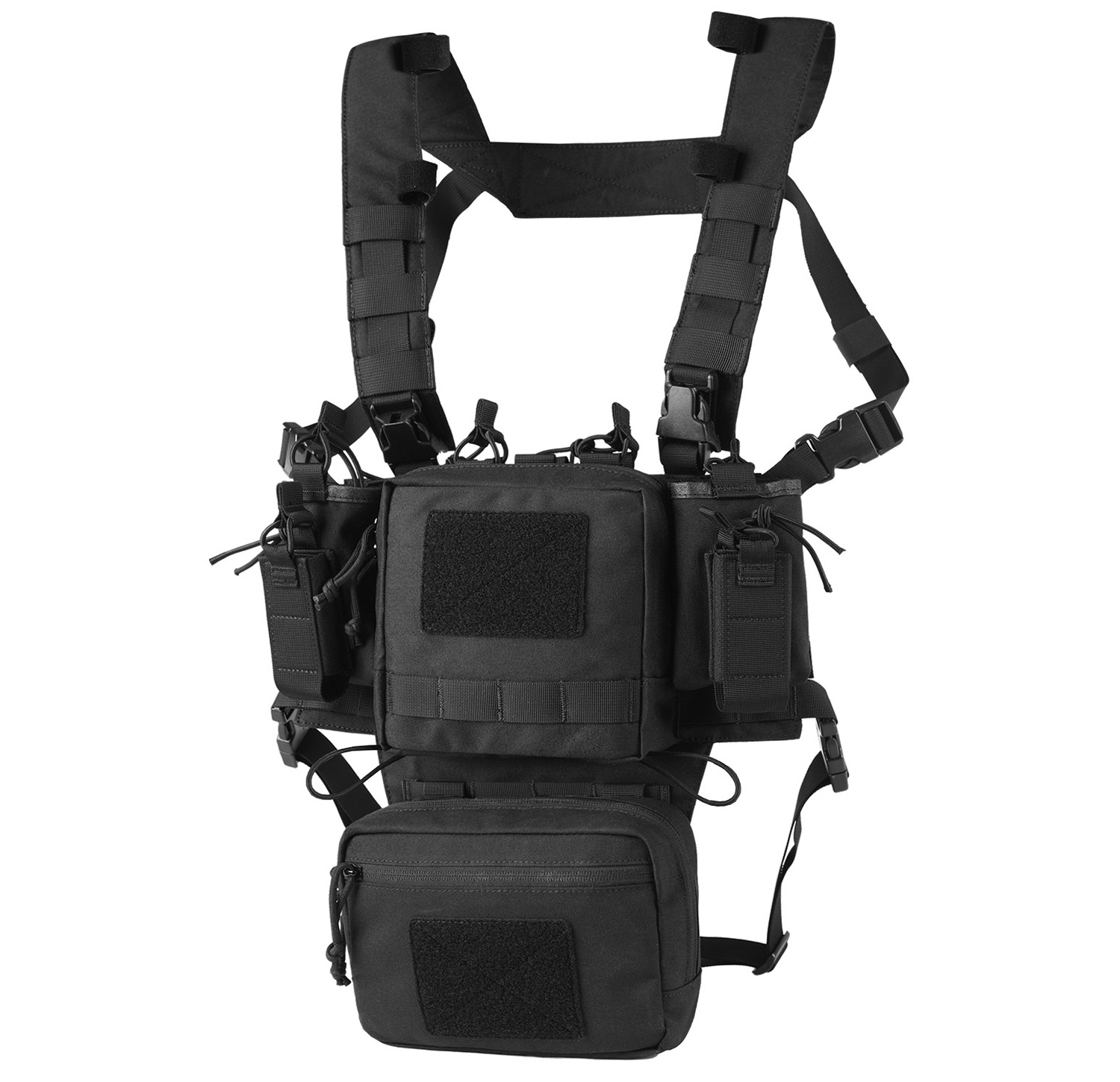 Lightweight Tactical Chest Hanging Bag Large Full Set