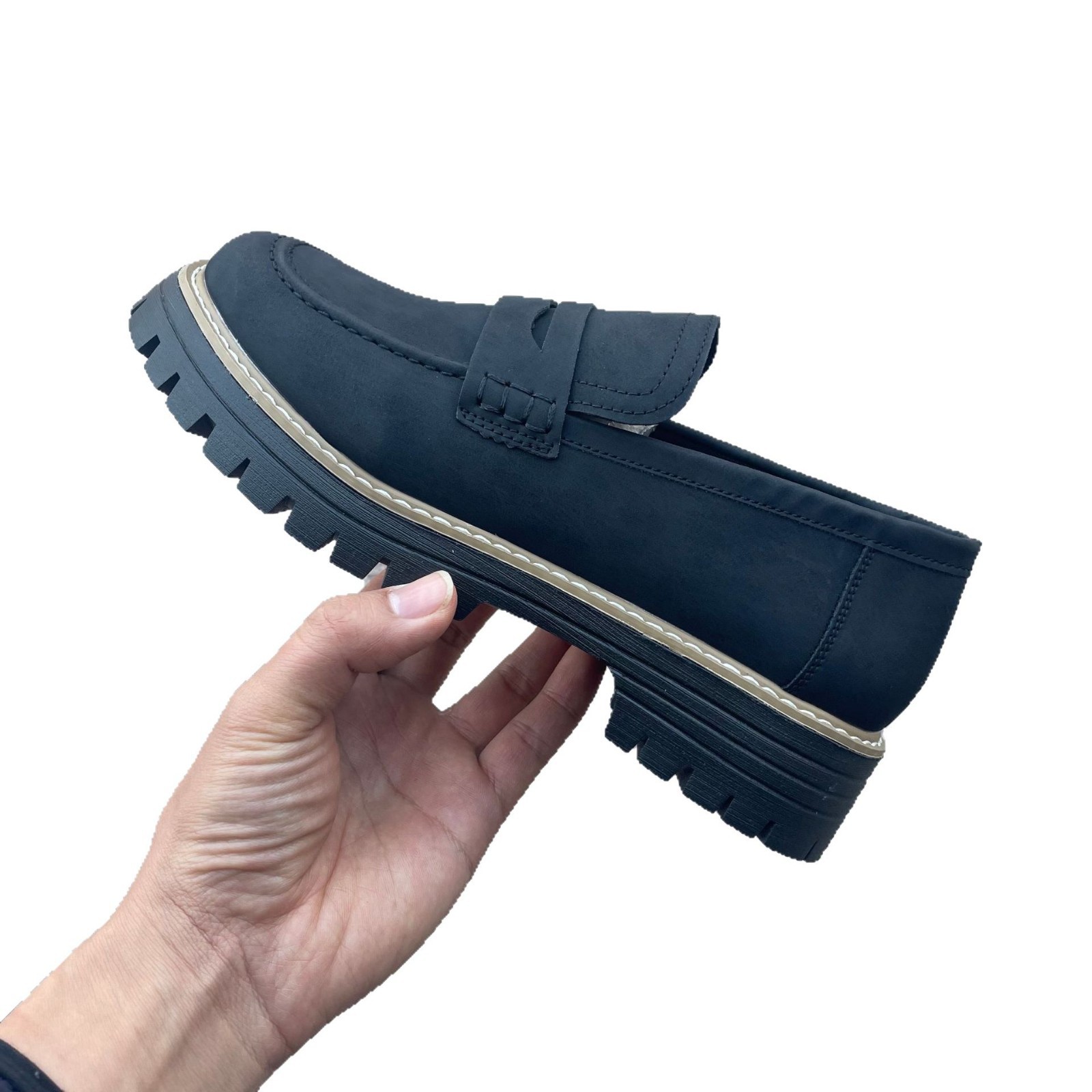 Leather Plus Size Casual Women's Shoes