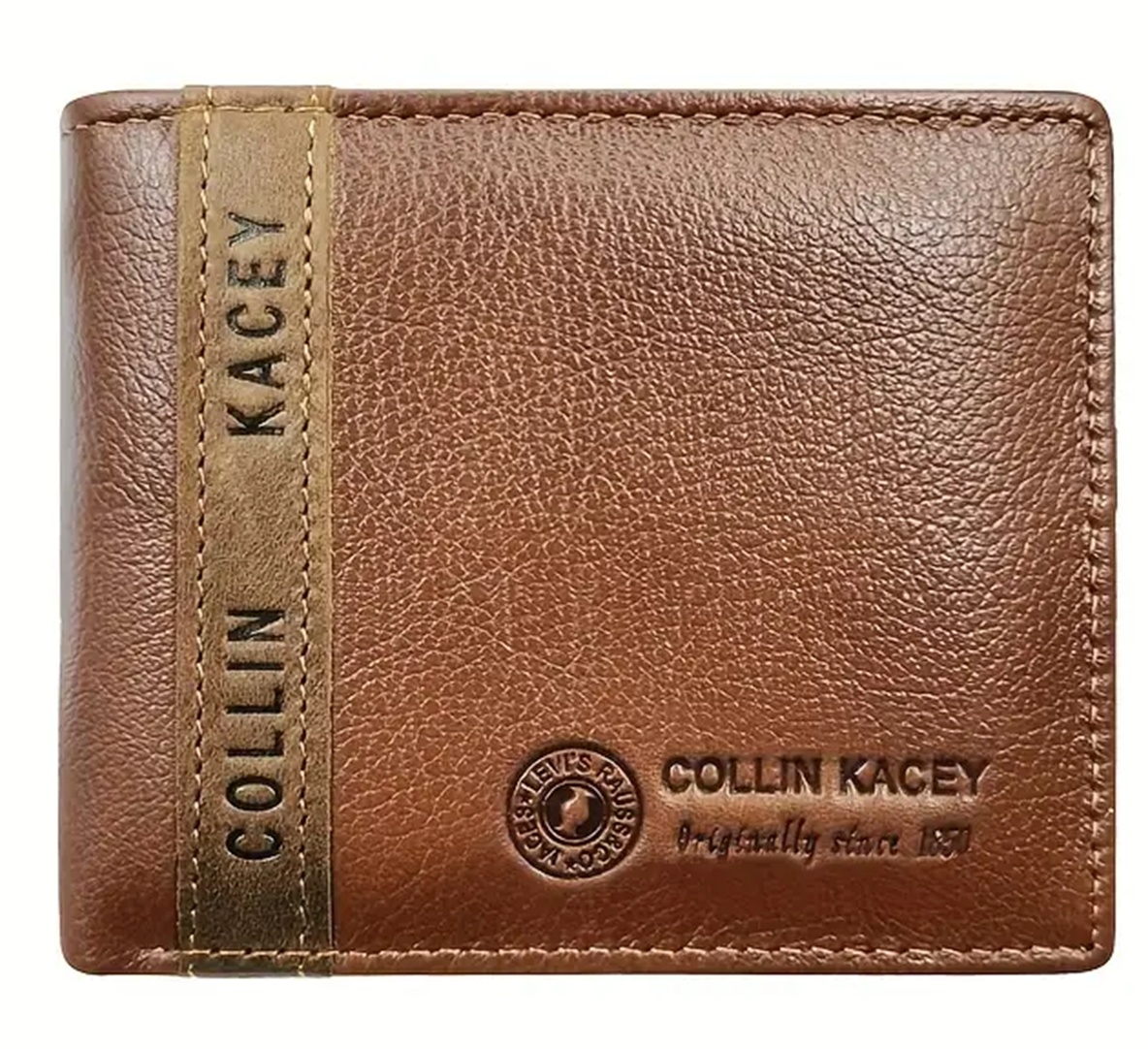 Short Cowhide Men's Wallet Fashion