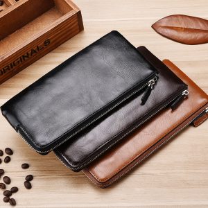 Men's Wallet Long Zipper Mobile Phone Bag