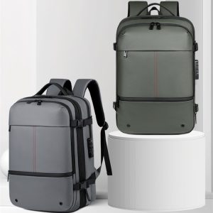 Multi-functional High-grade Vacuum Compression Business Backpack