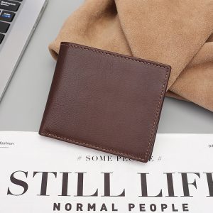 Retro Casual Cowhide Men's Wallet