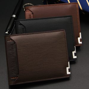 Multifunctional Fashionable And Casual Iron-edge Card-picking Wallet