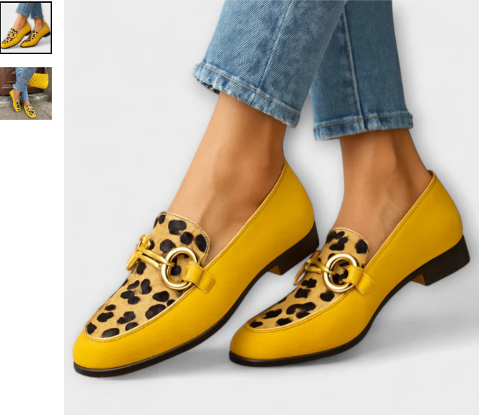 Autumn Strap Low-cut Chunky Heel Small Leather Shoes