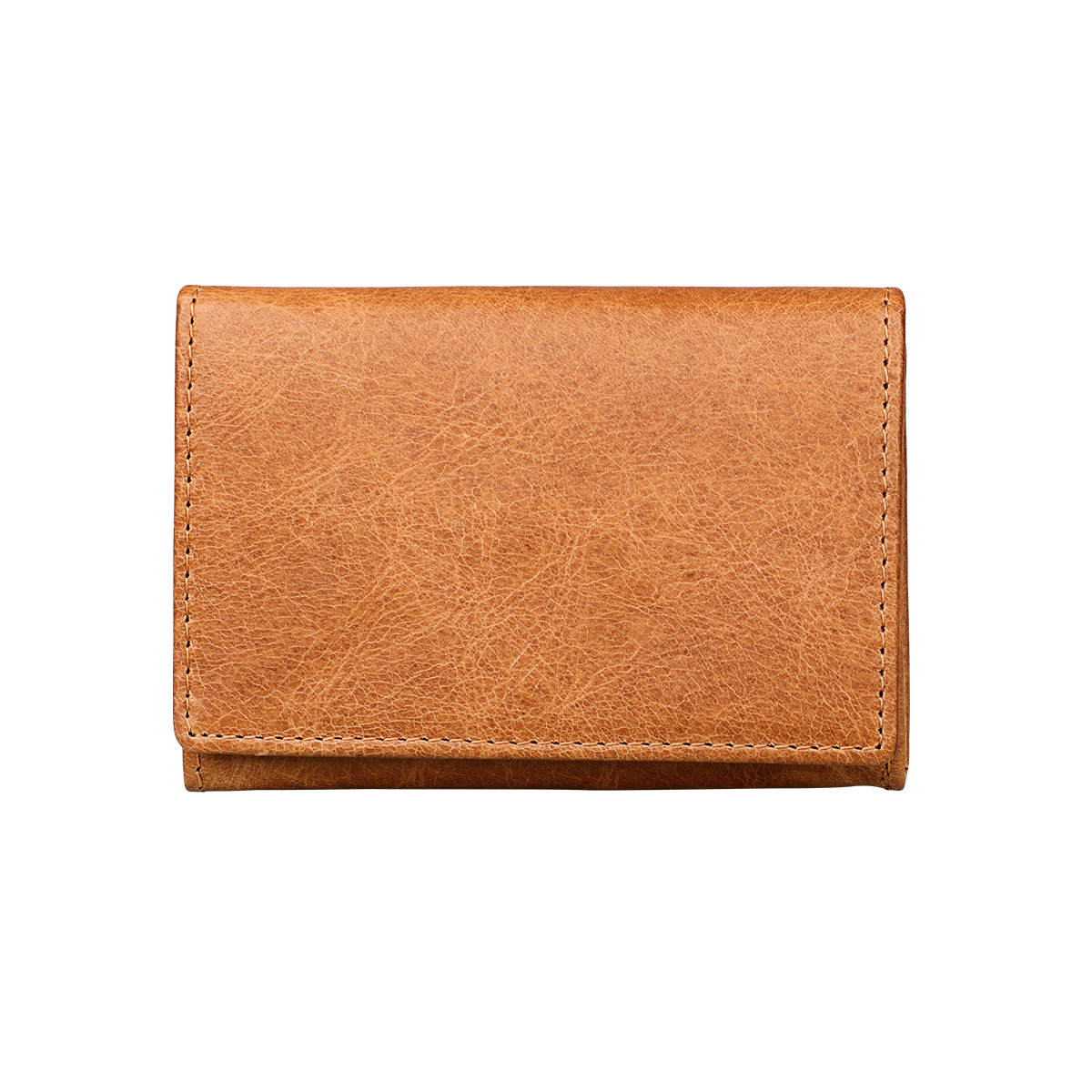 Genuine Leather Coin Purse Short Clutch Men