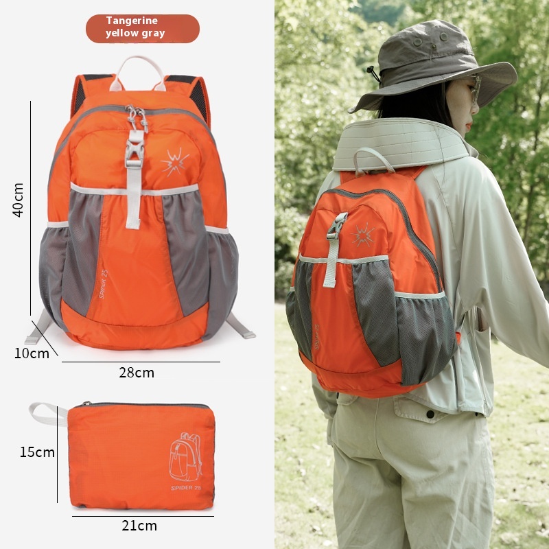 Portable Lightweight Mountaineering Backpack Convenient Travel Mountain Climbing