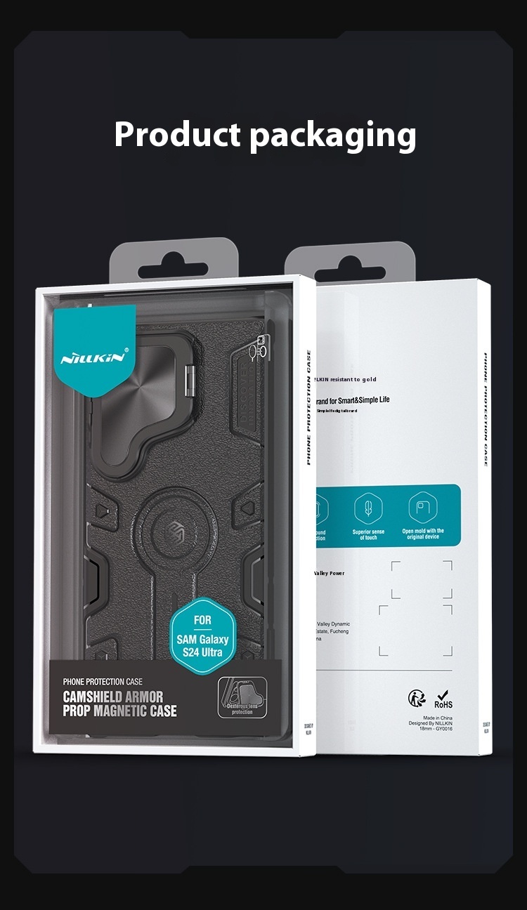 Magnetic Phone Case Lens Bracket Privacy Rear Shell