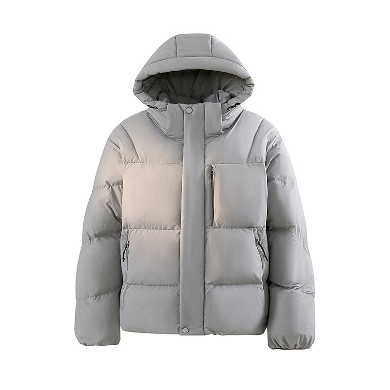Dopamine Outdoor Three-proof Multi-pocket Hooded Couple Cotton Clothes Coat