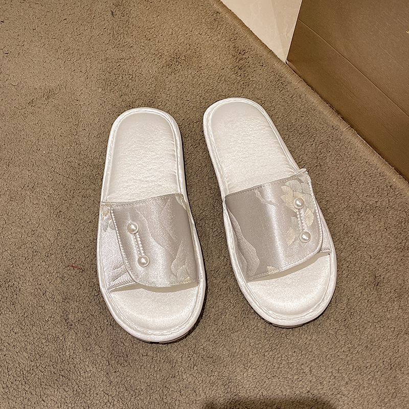 Casual Style Home Soft Bottom Slippers Outdoor Non-slip Flat Sandals