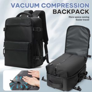 A Comfortable And Durable Backpack With A Vacuum Pump Compression Custom Logo Zipper Seal