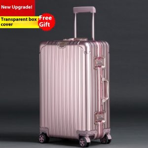 Men's And Women's Metal Travel Luggage