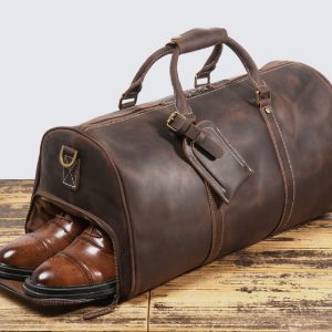 Men's Fashion First Layer Cowhide Travel Bag