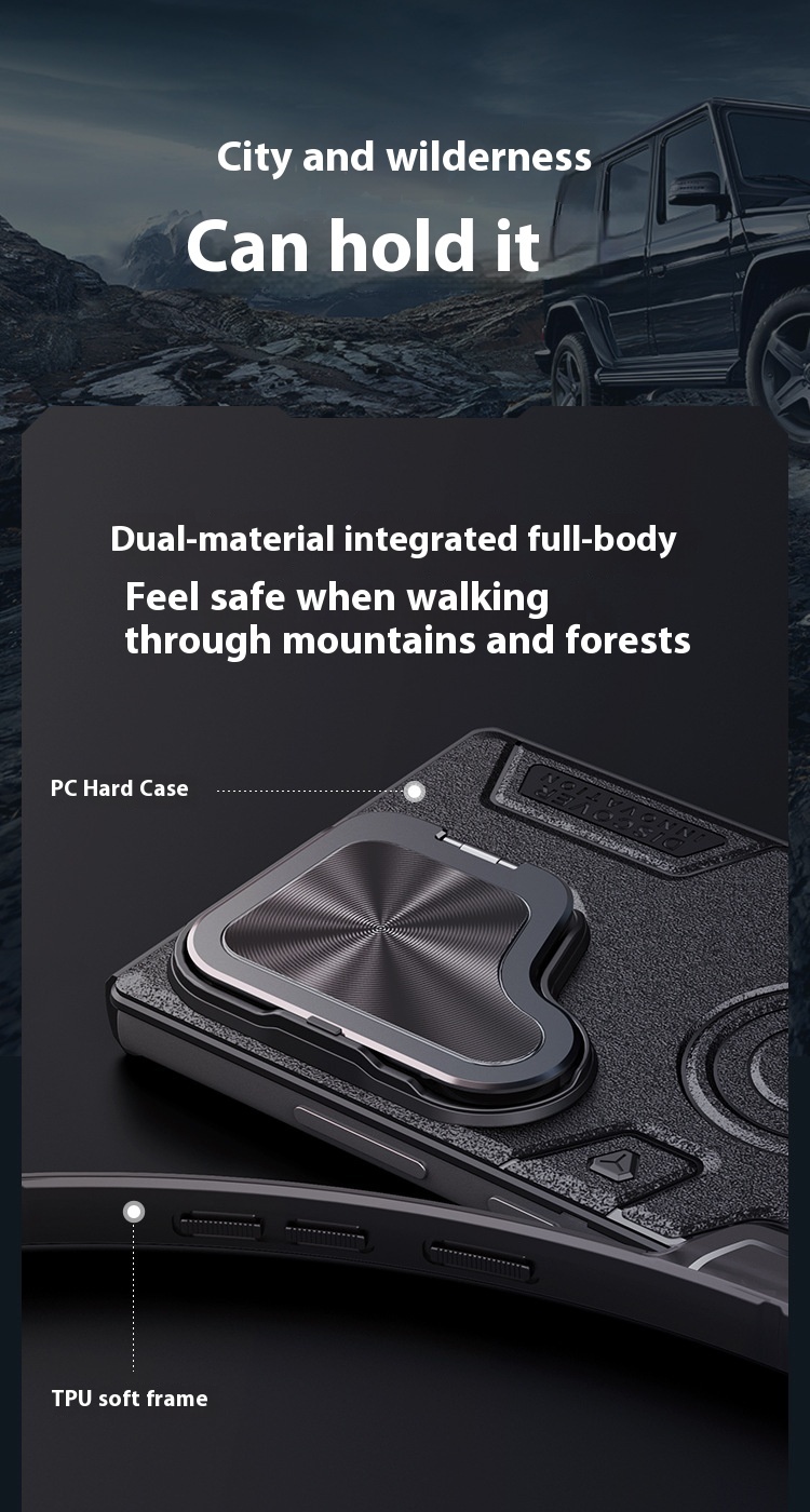 Magnetic Phone Case Lens Bracket Privacy Rear Shell