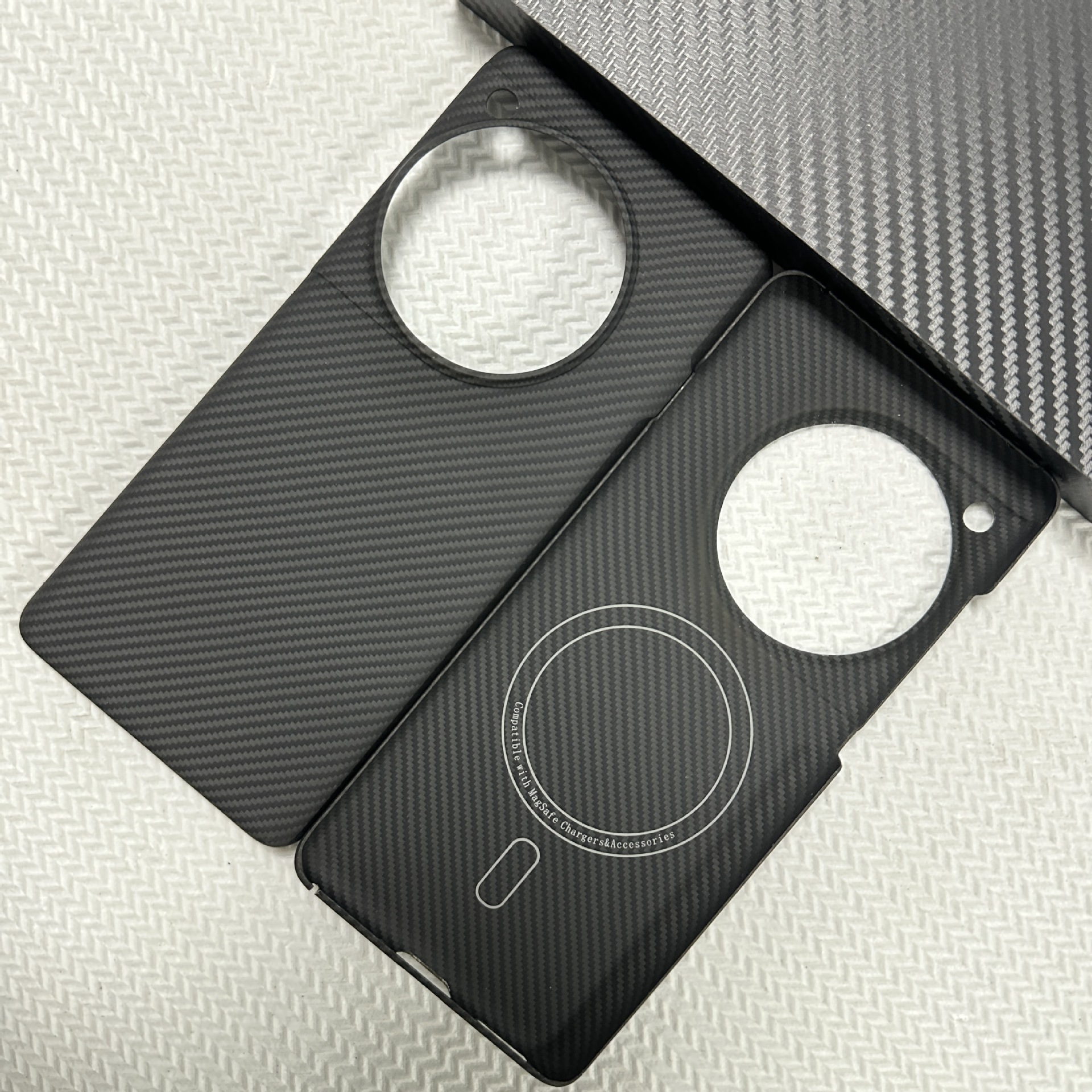 Anti-wear Protective Shell Aramid Fiber Magnetic Mobile Phone Case
